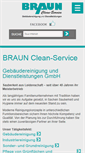 Mobile Screenshot of braunclean.de